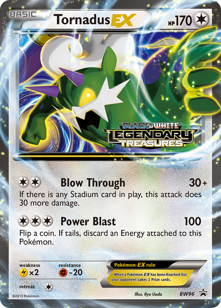 Black & White Promo Tornadus EX #96