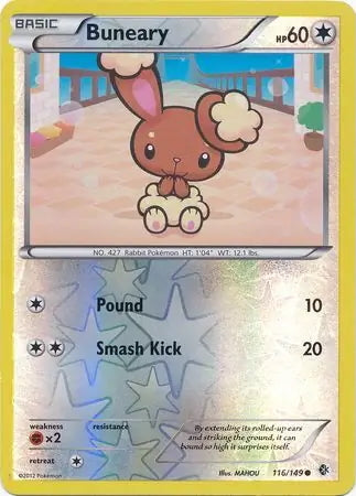 Boundaries Crossed Buneary #116/149 reverse holo