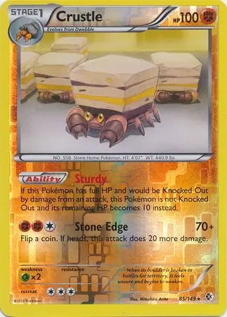 Boundaries Crossed Crustle #85/149 reverse holo