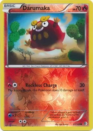 Boundaries Crossed Darumaka #27/149 reverse holo