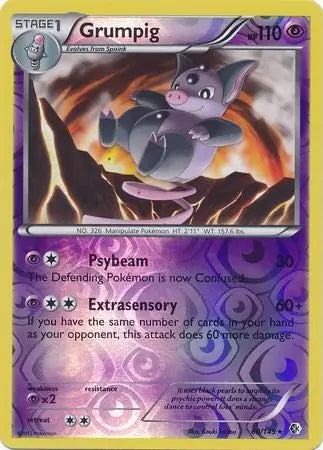 Boundaries Crossed Grumpig #60/149 reverse holo