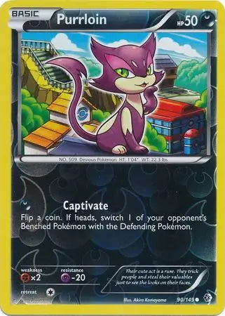 Boundaries Crossed Purrloin #90/149 reverse holo