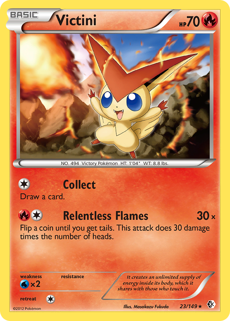 Boundaries Crossed Victini #23/149