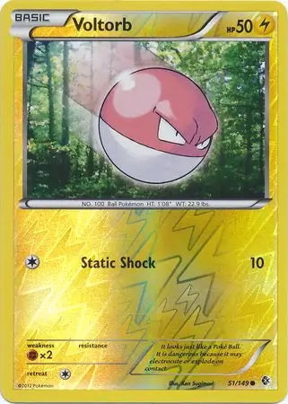 Boundaries Crossed Voltorb #51/149 reverse holo
