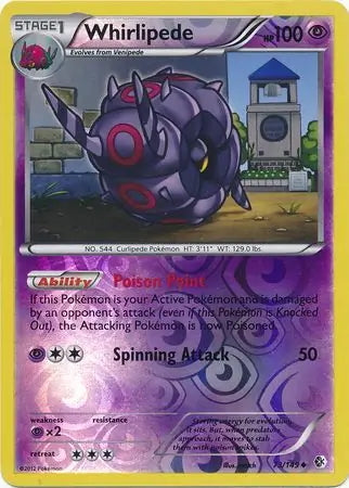 Boundaries Crossed Whirlipede #73/149 reverse holo