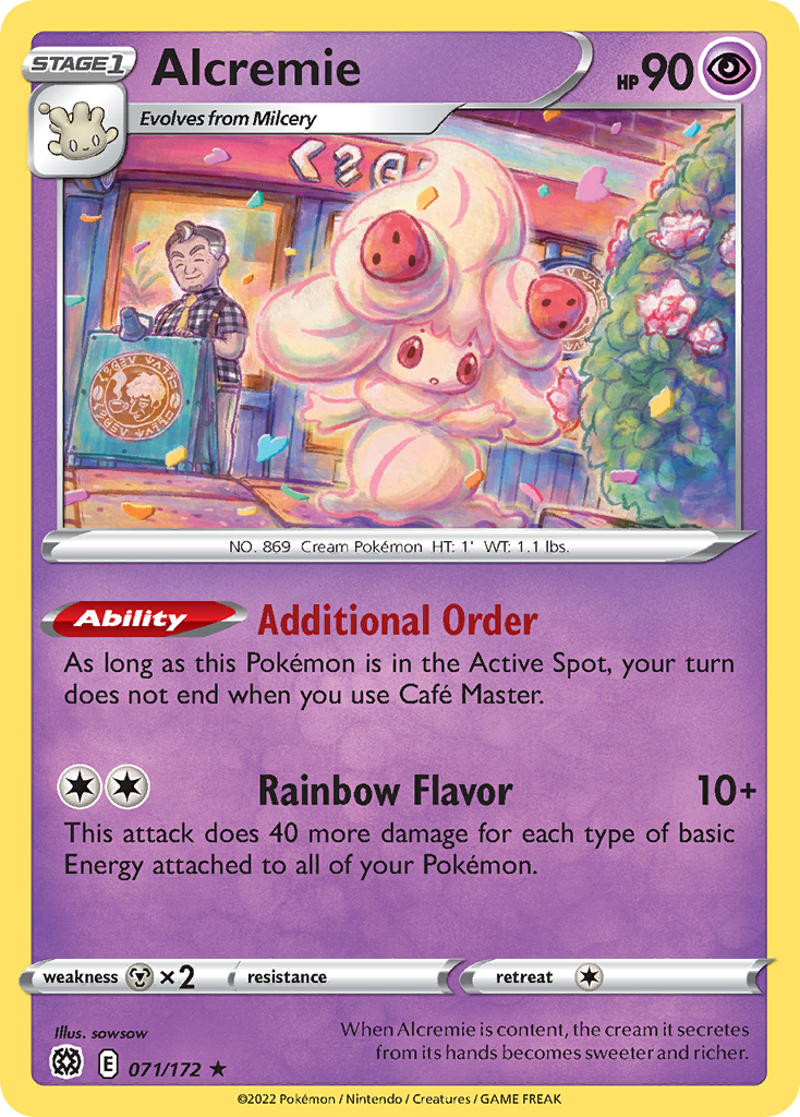 Brilliant Stars Alcremie #71/172