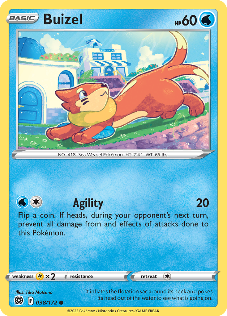 Brilliant Stars Buizel #38/172