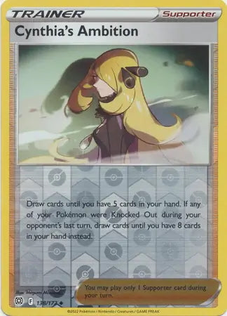 Brilliant Stars Cynthia’s Ambition #138/172 reverse holo