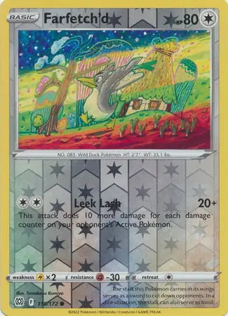 Brilliant Stars Farfetch’d #115/172 reverse holo