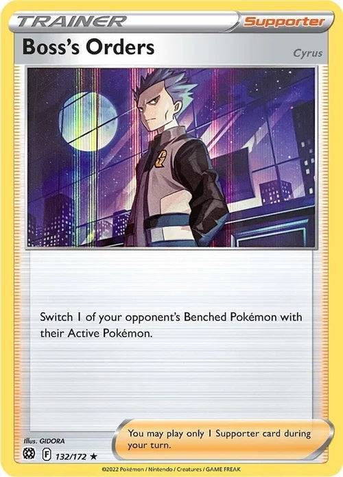 Brilliant Stars Holo Boss’s Orders #132/172