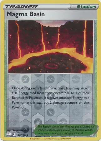 Brilliant Stars Magma Basin #144/172 reverse holo