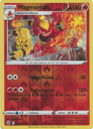 Brilliant Stars Magmortar #20/172 reverse holo