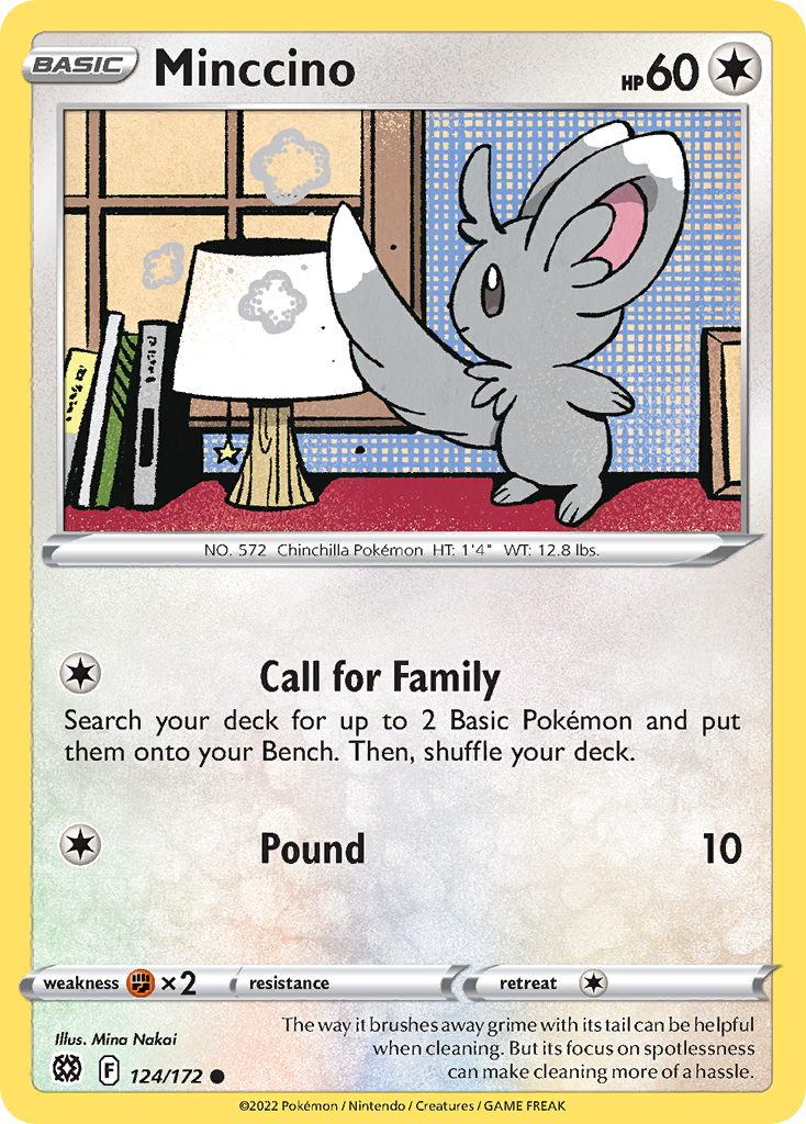 Brilliant Stars Minccino #124/172