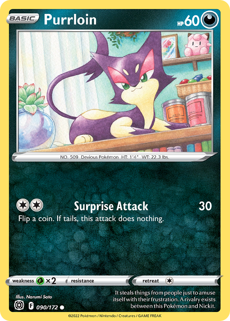 Brilliant Stars Purrloin #90/172