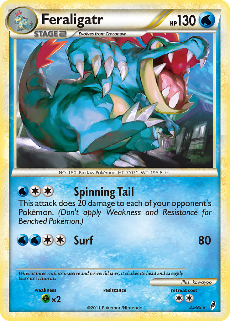 Call of Legends Feraligatr #25/95
