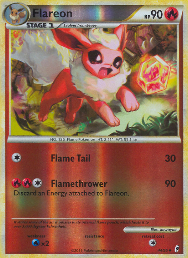 Call of Legends Flareon #44/95 reverse holo