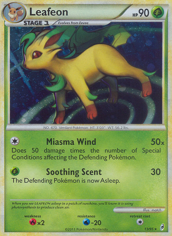 Call of Legends Holo Leafeon #13/95
