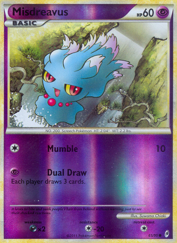 Call of Legends Misdreavus #65/95 reverse holo
