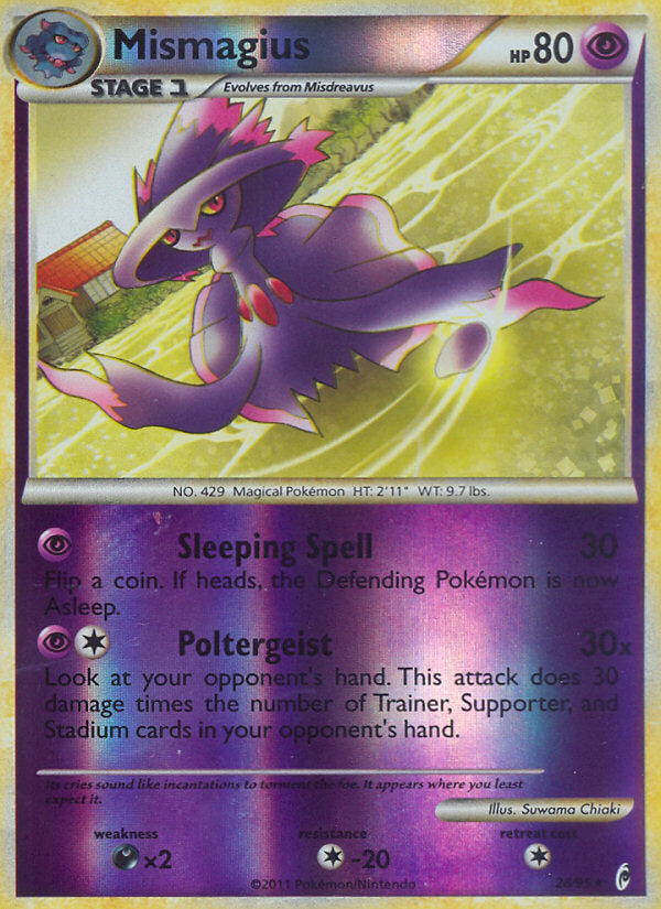 Call of Legends Mismagius #28/95 reverse holo