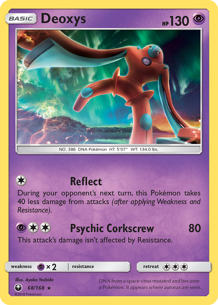 Celestial Storm Deoxys #68/168