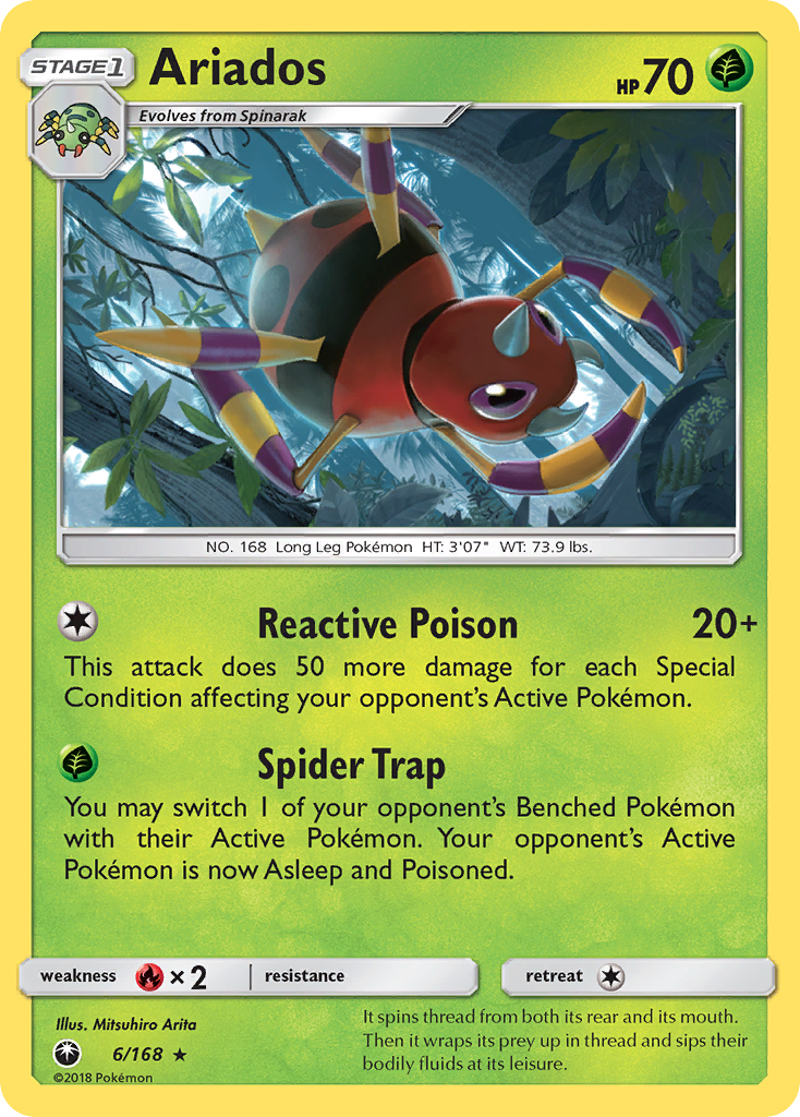 Celestial Storm Holo Ariados #6/168