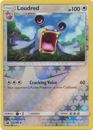 Celestial Storm Loudred #118/168 reverse holo