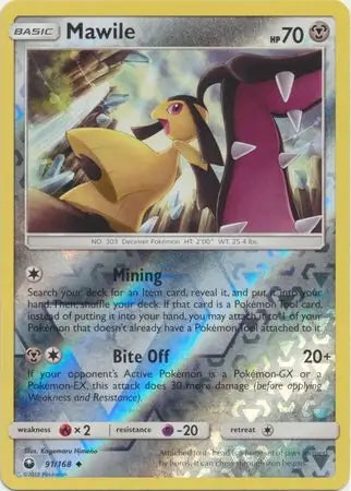 Celestial Storm Mawile #91/168 reverse holo