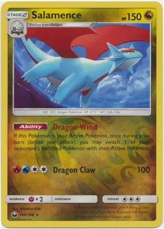 Celestial Storm Salamence #106/168 reverse holo
