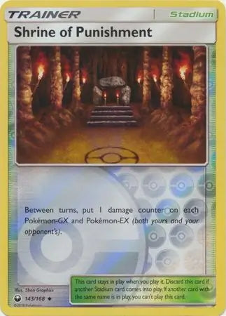 Celestial Storm Shrine of Punishment #143/168 reverse holo