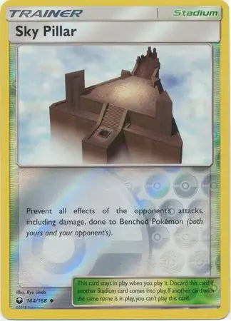 Celestial Storm Sky Pillar #144/168 reverse holo