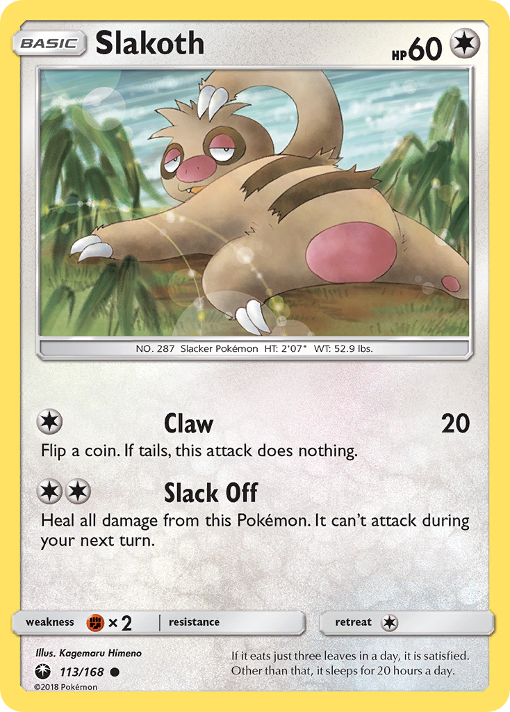 Celestial Storm Slakoth #113/168