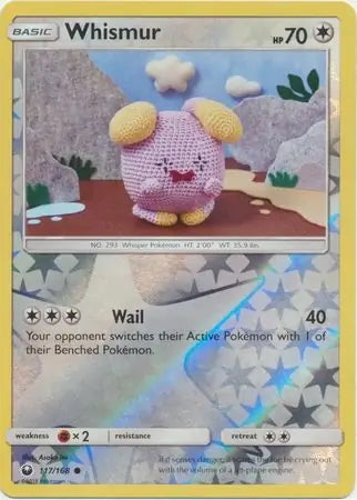 Celestial Storm Whismur #117/168 reverse holo