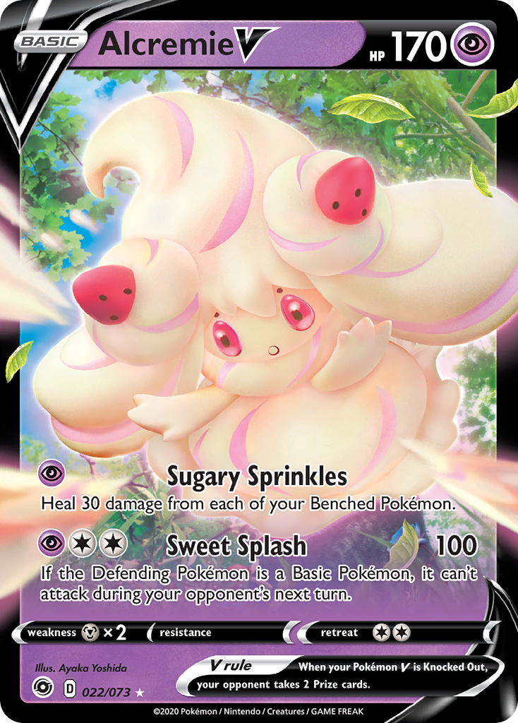 Champion’s Path Alcremie V #22/73