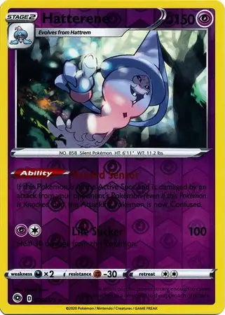 Champion’s Path Hatterene #20/73 reverse holo