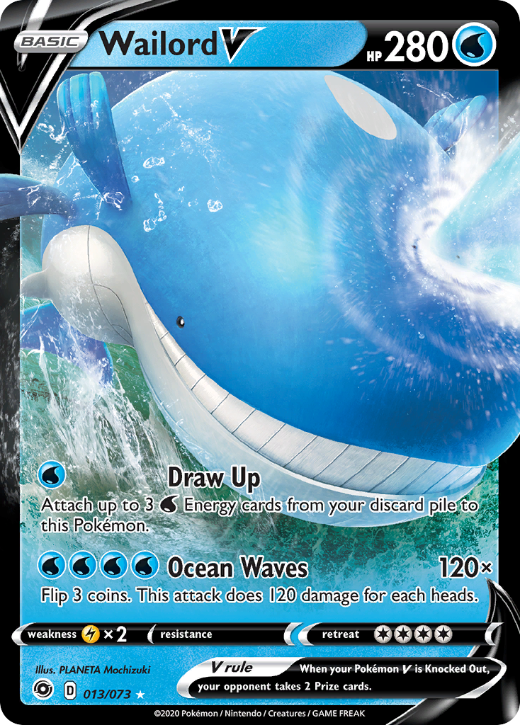 Champion’s Path Wailord V #13/73