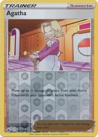 Chilling Reign Agatha #129/198 reverse holo