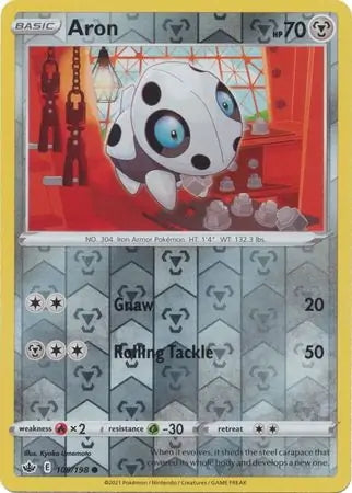 Chilling Reign Aron #109/198 reverse holo