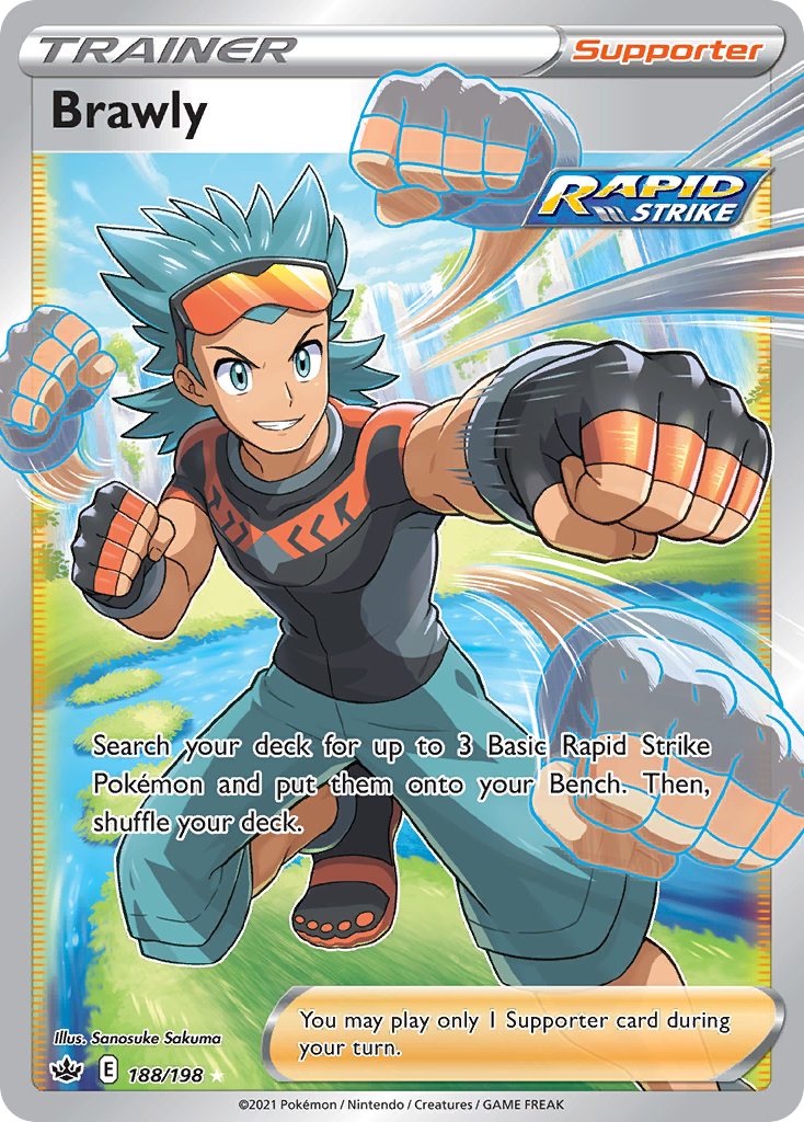 Chilling Reign Brawly #188/198