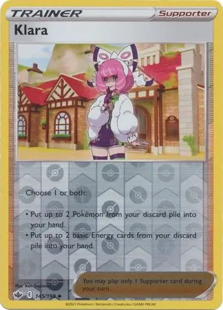 Chilling Reign Klara #145/198 reverse holo