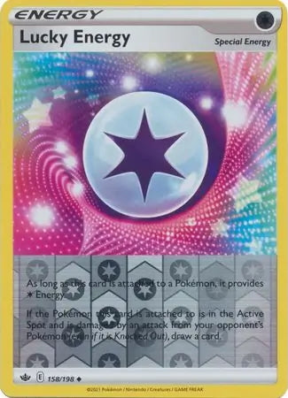 Chilling Reign Lucky Energy #158/198 reverse holo