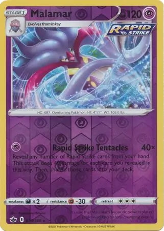 Chilling Reign Malamar #70/198 reverse holo