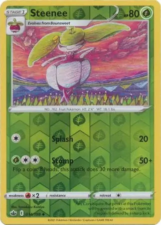 Chilling Reign Steenee #14/198 reverse holo
