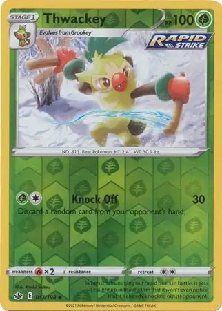 Chilling Reign Thwackey #17/198 reverse holo
