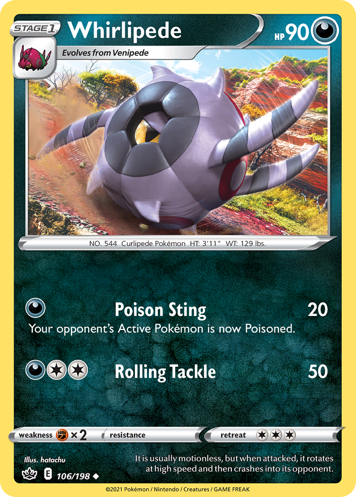 Chilling Reign Whirlipede #106/198