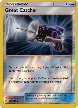Cosmic Eclipse Great Catcher #192/236 reverse holo