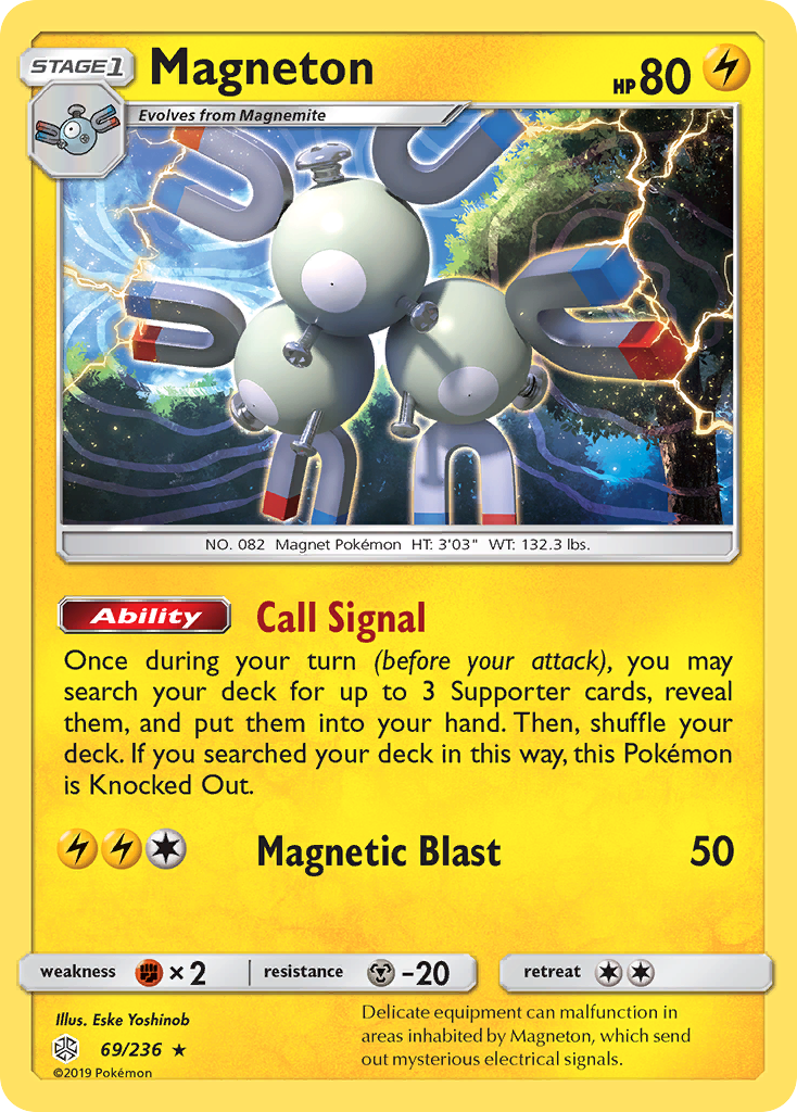 Cosmic Eclipse Holo Magneton #69/236