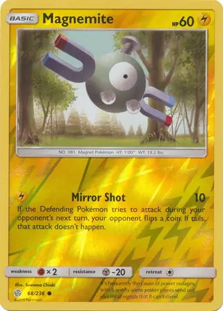 Cosmic Eclipse Magnemite #68/236 reverse holo