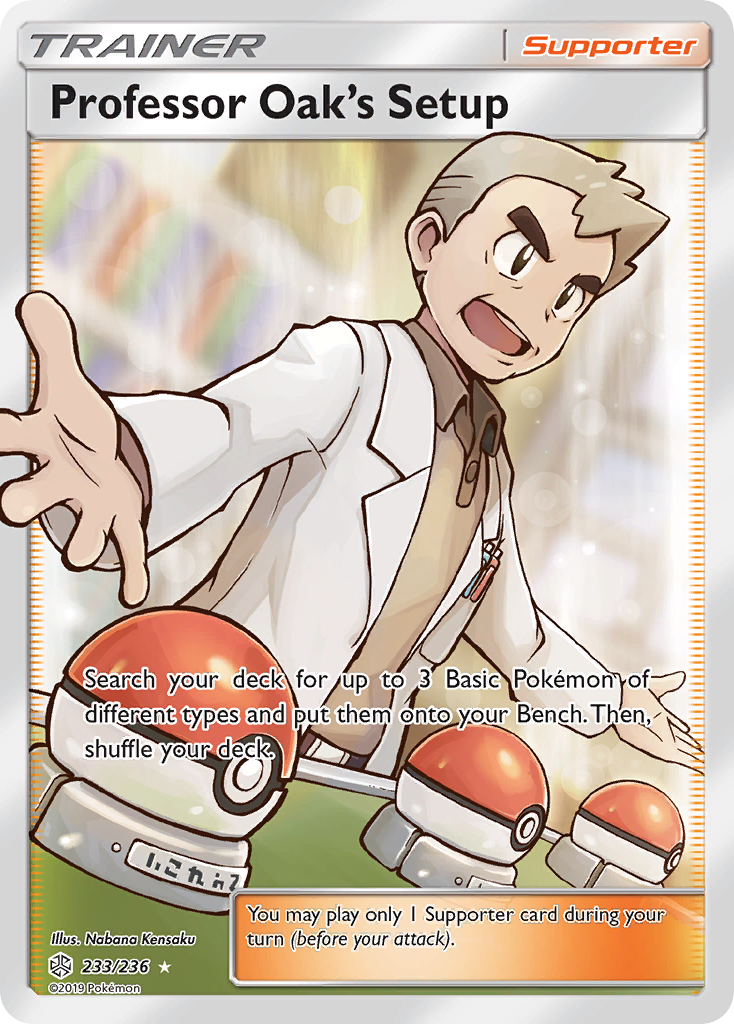 Cosmic Eclipse Professor Oak’s Setup #233/236