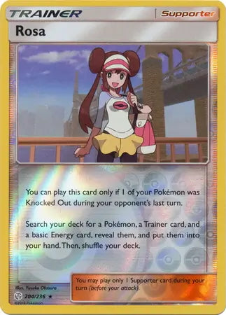 Cosmic Eclipse Rosa #204/236 reverse holo