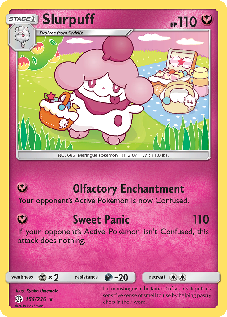 Cosmic Eclipse Slurpuff #154/236